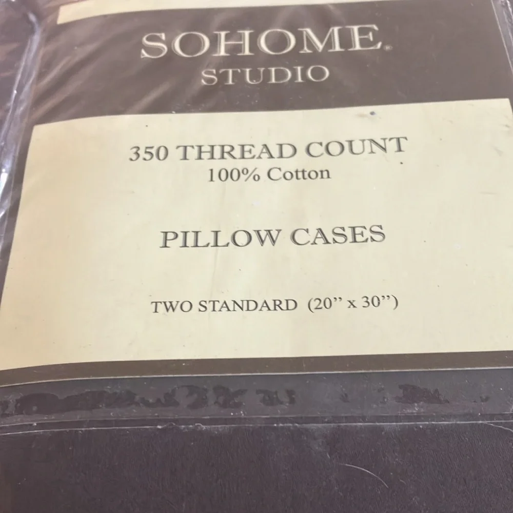Brown Pillow Cases - 350 Thread Count